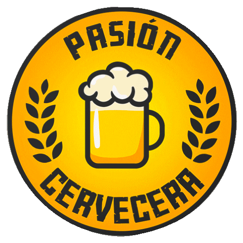 Logo Beer Sticker by Pasion Cervecera