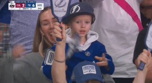 Excited Tampa Bay Lightning GIF