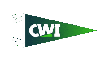 Cwi Pennant Sticker by College of Western Idaho