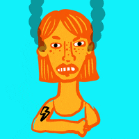 Angry Woman GIF by Darién Sánchez