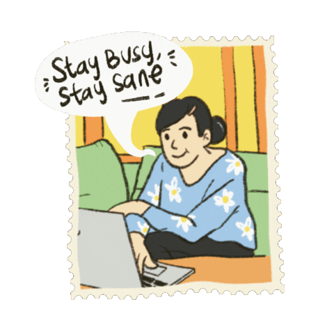 Working Sticker