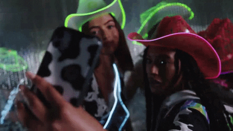 Neon sales cowboy costume