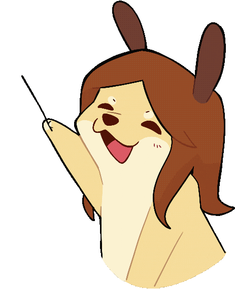 Dog Explaining Sticker by dantlow