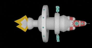 Flying Solar Power GIF by Big Lizard