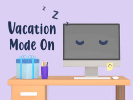 Vacation Mode Gif By Snappy_gif