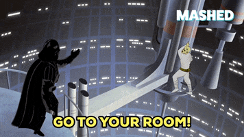Embarrassed Star Wars GIF by Mashed