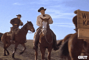 old west ride GIF by GritTV