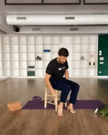 Yoga Stretching GIF by YOGABODY