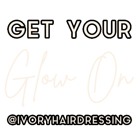 Ivory Hair & Beauty Sticker