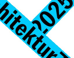 Festival Sticker by ArchitekturZeit Karlsruhe