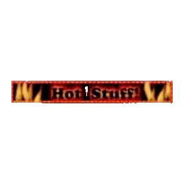 Hot Stuff Myspace Sticker