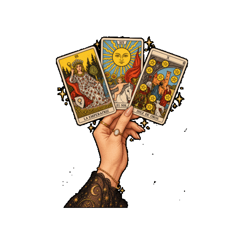 El Sol Emperatriz Sticker by Luna y el Tarot