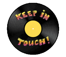 Keep In Touch Sticker by JD McCrary