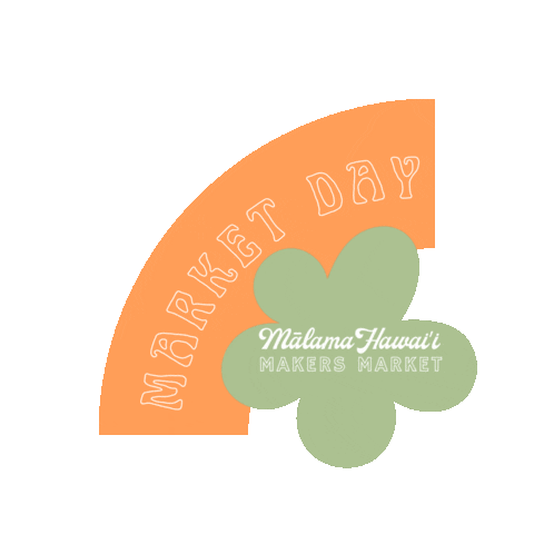 Malama Hawaii Market Sticker