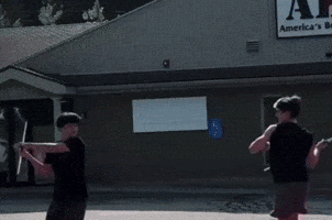 Karate Staff GIF