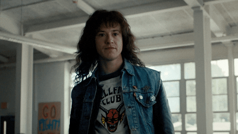 Stranger Things Eddie GIF de NETFLIX - Find & Share on GIPHY