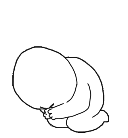 Fatty Begging Sticker