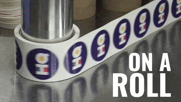 rolling GIF by StickerGiant
