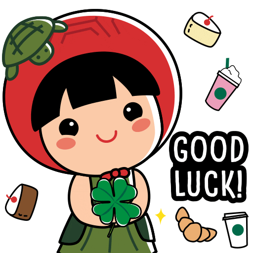 Coffee Good Luck Sticker by Starbucks SG