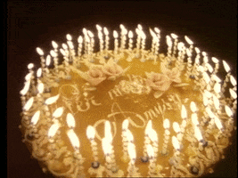 Birthday Cake GIF by CRDI. Ajuntament de Girona