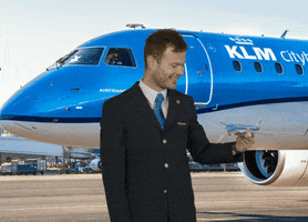 Flying Cabin Crew GIF by KLM