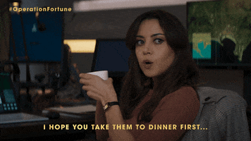Aubrey Plaza Dinner GIF by Operation Fortune