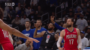Los Angeles Clippers Reaction GIF by NBA