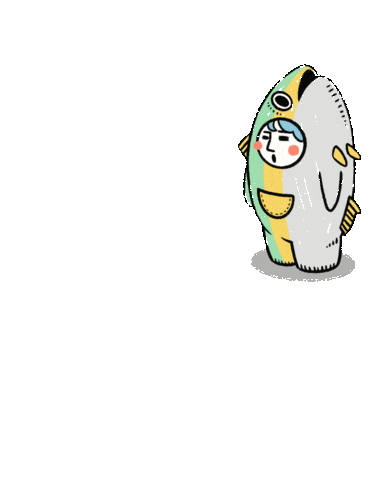 Fish 魚 Sticker