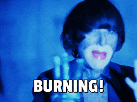 Burning Karen O GIF by Yeah Yeah Yeahs