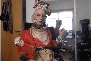 Queer Glam GIF