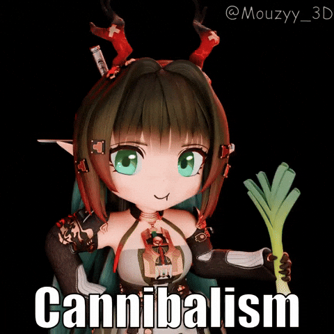 Chibi Eat GIF