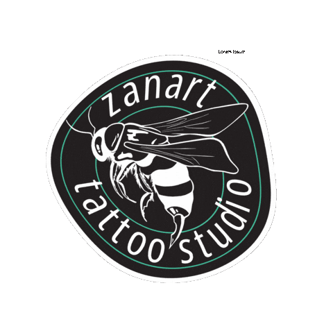Zanart Tattoo Sticker by Pakufi