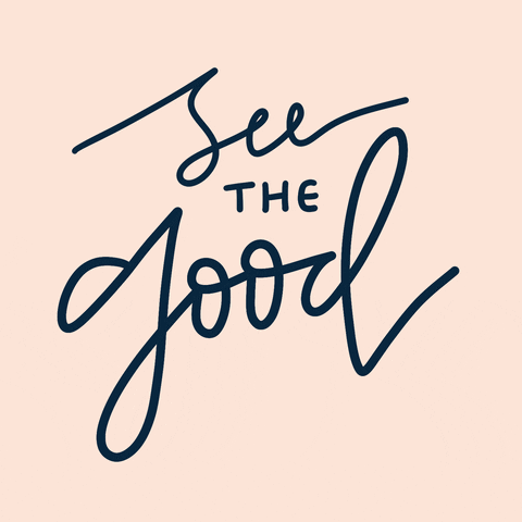 Positive Quote Be Good GIF