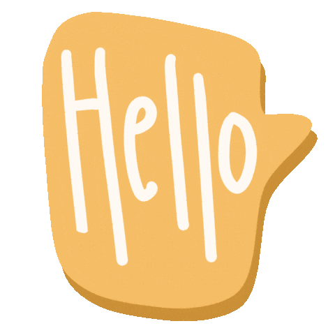 Hello Sticker