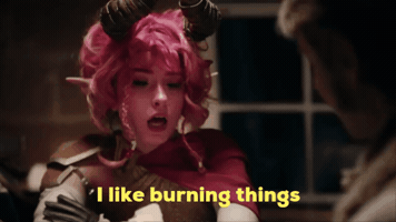 Burning GIF