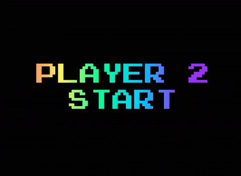 Player 2; Press Start