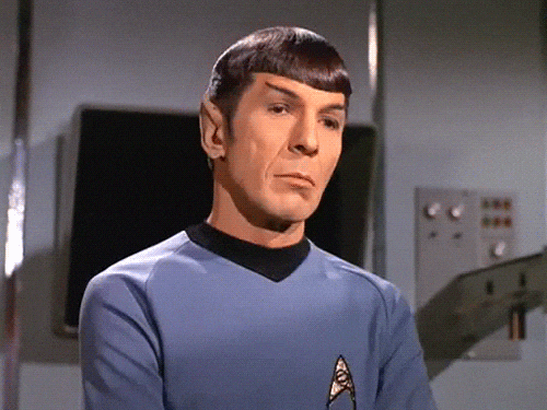 Emotions. It is the Vulcan way 🖖