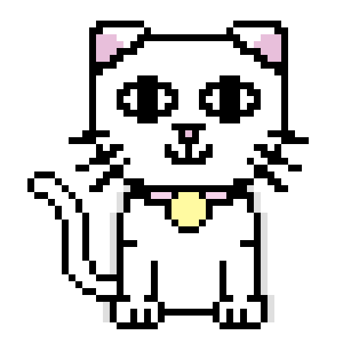 Cat Pixel Sticker for iOS & Android
