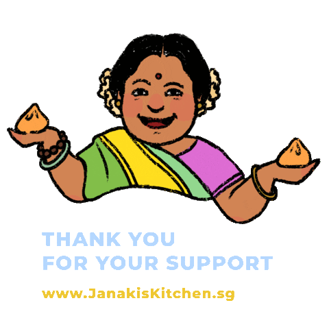 Thanks Thank You Sticker by JanakisKitchen