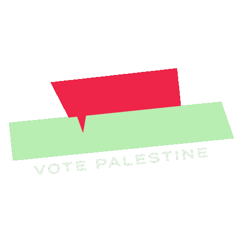 Vote Palestine Sticker