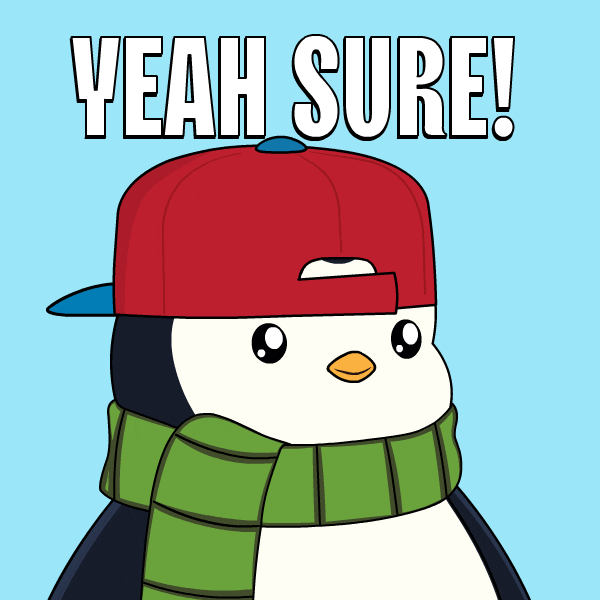 You Got It Yes GIF by Pudgy Penguins