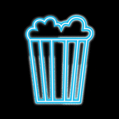 Neon Popcorn GIF by uc_uww