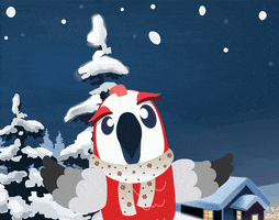Christmas Snow GIF by MAPFRE