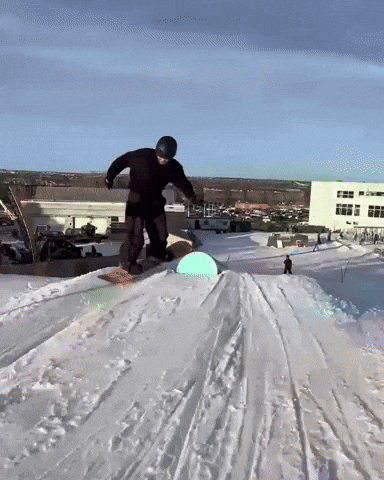 Snow Snowboarding GIF
