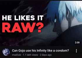 He Likes It Raw GIF