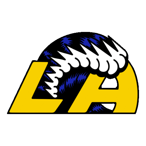 La Rams Football Sticker by Los Angeles Rams
