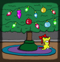 Christmas Tree GIF by Chippy the Dog