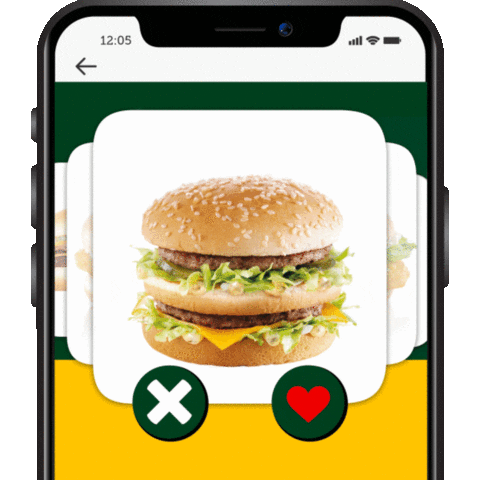 Food Burger GIF by McDonald's Paris
