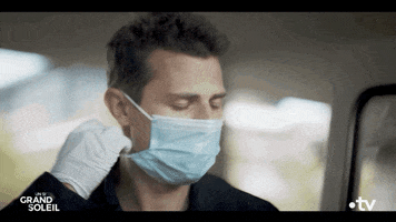 Mask Protect GIF by Un si grand soleil
