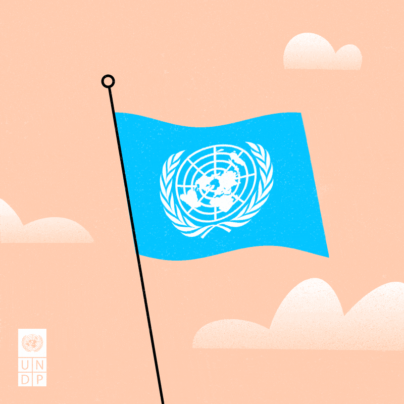 United Nations Flag GIF by UN Development Programme